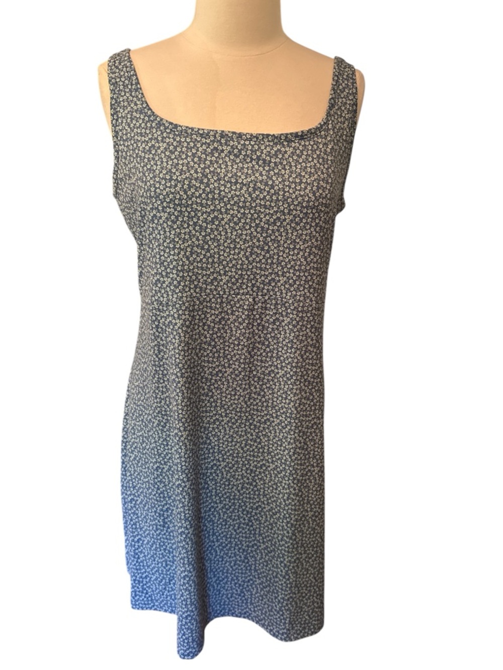 Columbia PFG Active wear Sleeveless Dress blue floral print Size 1X